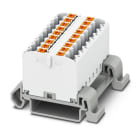 Phoenix Contact - PTFIX 18X2,5-NS35A WH - PTFIX 18X2,5-NS35A WH - Bloc répartiteur PTFIX