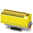 Phoenix Contact - PTFIX 10/18X4-NS35 YE - Bloc répartiteur PTFIX