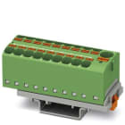 Phoenix Contact - PTFIX 10/18X4-NS35 GN - Bloc répartiteur PTFIX
