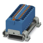 Phoenix Contact - PTFIX 10/18X4-NS35A BU - Bloc répartiteur PTFIX