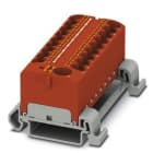 Phoenix Contact - PTFIX 10/18X4-NS35A RD - PTFIX 10/18X4-NS35A RD - Bloc répartiteur PTFIX