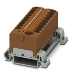 Phoenix Contact - PTFIX 10/18X4-NS35A BN - Bloc répartiteur PTFIX