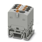 Phoenix Contact - PTFIX 4/6X1,5-NS15A GY - PTFIX 4/6X1,5-NS15A GY - Bloc répartiteur PTFIX