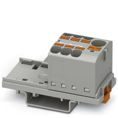 Phoenix Contact - PTFIX 10/6X4-NS35 GY - PTFIX 10/6X4-NS35 GY - Bloc répartiteur PTFIX