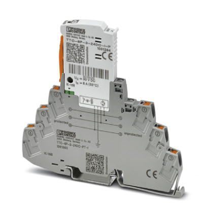Phoenix Contact - Parafoudre débrochable D1/C2 - 3 fils 24VDC HART/SIL Push-in