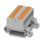 Phoenix Contact - PTVFIX 18X2,5-NS35A GY - Bloc répartiteur PTFIX