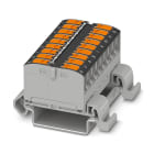 Phoenix Contact - PTVFIX 18X2,5-NS35A BK - Bloc répartiteur PTFIX