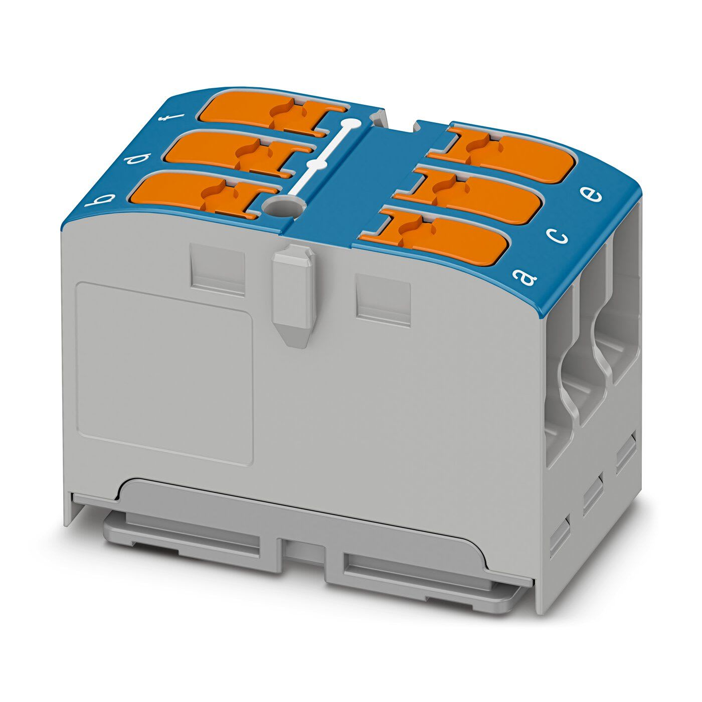 Phoenix Contact - PTVFIX 6X2,5 BU - Bloc répartiteur PTFIX