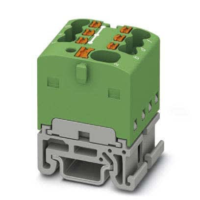 Phoenix Contact - PTFIX 4/6X1,5-NS15A GN - Bloc répartiteur PTFIX