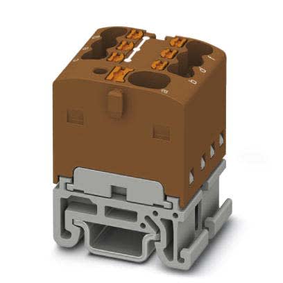 Phoenix Contact - PTFIX 4/6X1,5-NS15A BN - Bloc répartiteur PTFIX