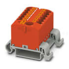 Phoenix Contact - PTFIX 6/12X2,5-NS35A RD - PTFIX 6/12X2,5-NS35A RD - Bloc répartiteur PTFIX