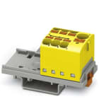 Phoenix Contact - PTFIX 10/6X4-NS35 YE - Bloc répartiteur PTFIX