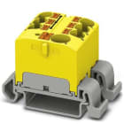 Phoenix Contact - PTFIX 10/6X4-NS35A YE - PTFIX 10/6X4-NS35A YE - Bloc répartiteur PTFIX