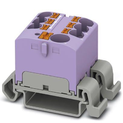 Phoenix Contact - PTFIX 10/6X4-NS35A VT - Bloc répartiteur PTFIX
