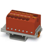 Phoenix Contact - PTFIX 10/12X4-NS35 RD - PTFIX 10/12X4-NS35 RD - Bloc répartiteur PTFIX