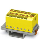 Phoenix Contact - PTFIX 10/12X4-NS35 YE - PTFIX 10/12X4-NS35 YE - Bloc répartiteur PTFIX