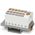 Phoenix Contact - PTFIX 10/12X4-NS35 WH - PTFIX 10/12X4-NS35 WH - Bloc répartiteur PTFIX