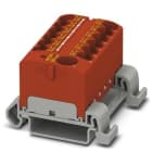 Phoenix Contact - PTFIX 10/12X4-NS35A RD - PTFIX 10/12X4-NS35A RD - Bloc répartiteur PTFIX