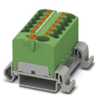 Phoenix Contact - PTFIX 10/12X4-NS35A GN - Bloc répartiteur PTFIX