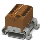 Phoenix Contact - PTFIX 10/12X4-NS35A BN - Bloc répartiteur PTFIX