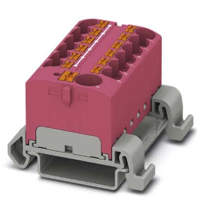 Phoenix Contact - PTFIX 10/12X4-NS35A PK - Bloc répartiteur PTFIX
