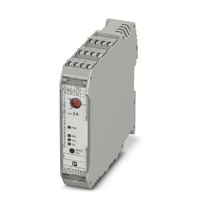 Phoenix Contact - Demarreur moteur hybride 3A modulaire, cde 24DC, protect. moteur inclue