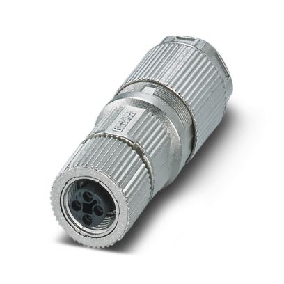 Phoenix Contact - SACC-M12FST-4CT-CM SH - Connecteur de puissance SACC-M12FST-4CT-CM SH