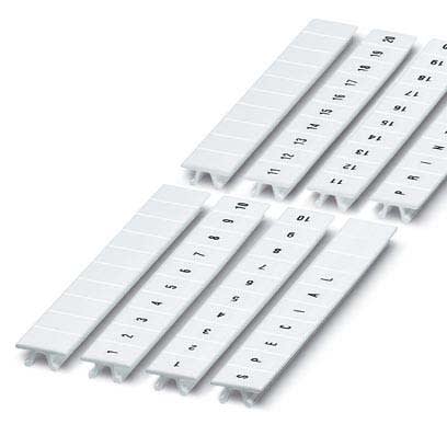 Phoenix Contact - ZB 7,62,LGS:FORTL.ZAHLEN 1-10 - Repérage de borne ZB 7,62,LGS:FORTL.ZAHLEN 1-10