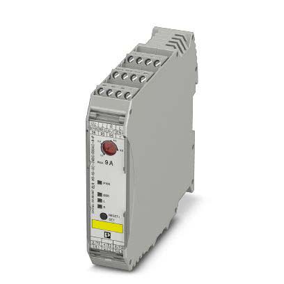 Phoenix Contact - Demarreur invers. moteur hybride 9A modulaire, cde 24DC, protect. moteur inclue
