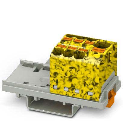 Phoenix Contact - PTFIX 10/6X4-NS35-FE - Bloc répartiteur PTFIX