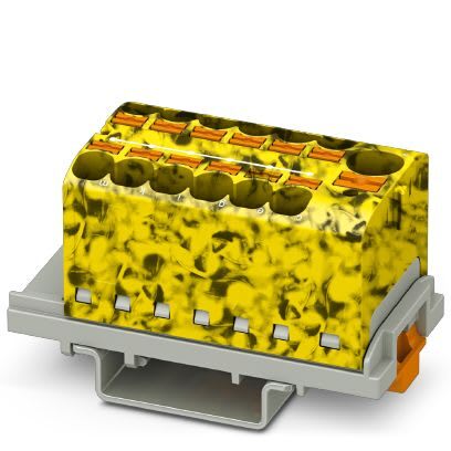 Phoenix Contact - PTFIX 10/12X4-NS35-FE - Bloc répartiteur PTFIX