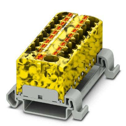 Phoenix Contact - PTFIX 10/18X4-NS35A-FE - Bloc répartiteur PTFIX