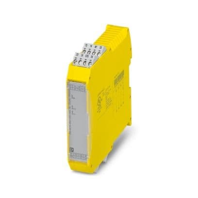 Phoenix Contact - Relais de sécu. pour AU,porte,barriere immaterielle,3NO, vis,reset auto/manu