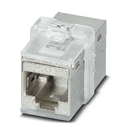 Phoenix Contact - CUC-K-D1ZNI-S/R4GCHP8 - Coupleur femelle RJ45 Blindé Cat 6A - Keystone