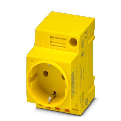 Phoenix Contact - EO-CF/PT/YE - Prise électrique pour armoire