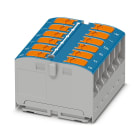 Phoenix Contact - PTVFIX 12X2,5-G BU - Bloc répartiteur PTFIX
