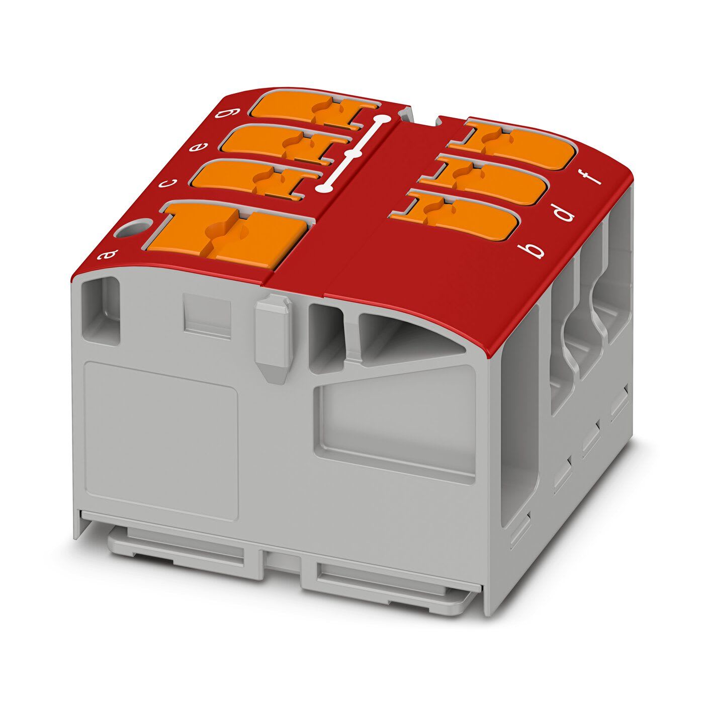 Phoenix Contact - PTVFIX 6/6X2,5-G RD - Bloc répartiteur PTFIX