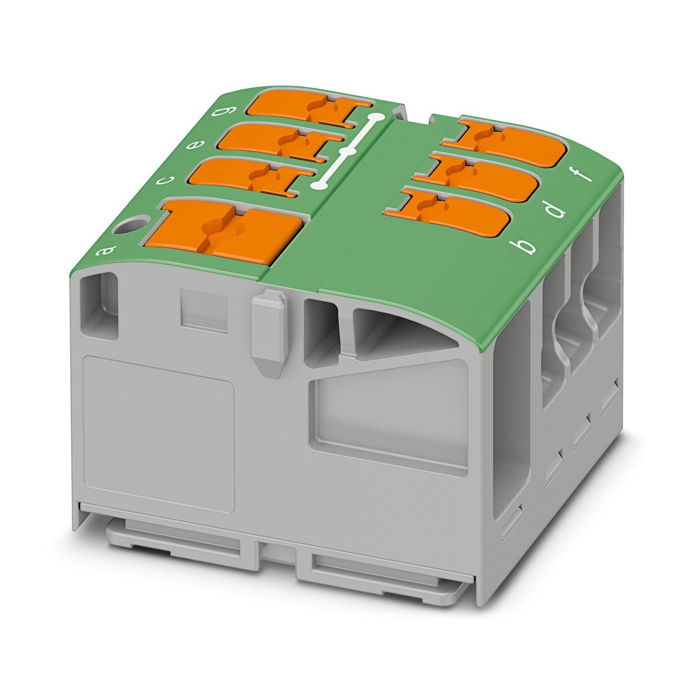 Phoenix Contact - PTVFIX 6/6X2,5-G GN - Bloc répartiteur PTFIX