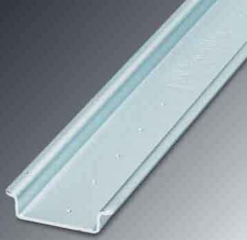 Phoenix Contact - NS35/7,5WHUNPERF2000MM-VPE10 - Rail DIN symétrique non perforé