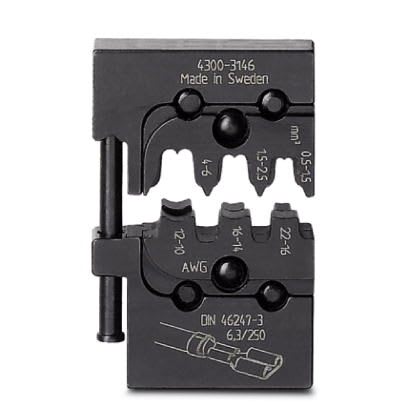 Phoenix Contact - CRIMPFOX-M SC 6-FL/DIE - Matrice pour pince CRIMPFOX-M SC 6-FL/DIE