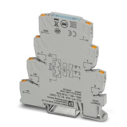 Phoenix Contact - PLC-PT-ELR W1/ 2-24DC - Relais à inversion de phase PLC-PT-ELR W1/ 2-24DC