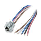 Phoenix Contact - Embases paroi avant - SACC-E-M12MSL-4FE-M16XL/0,2 GR