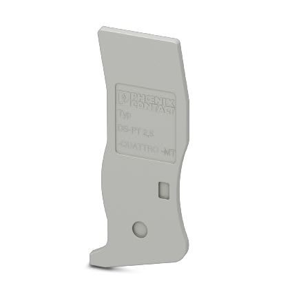 Phoenix Contact - DS-PT 2,5-QUATTRO-MT-R/500 - Flasque partiel