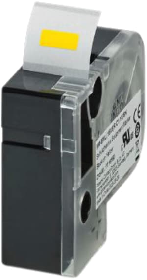 Phoenix Contact - Repérage d'appareil autocollant MM-EML (15X6)R C1 YE/BK