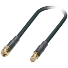 Phoenix Contact - Cordon COAXIAL PVC - SMA male vers SMA femelle - Noir - 5m