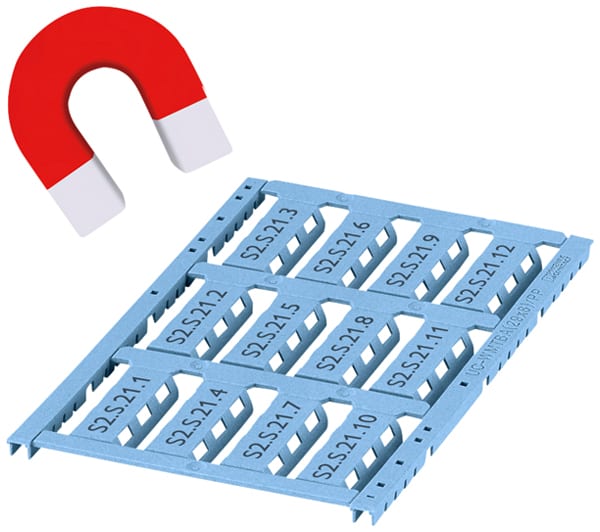 Phoenix Contact - Repère de fil détectable UC-WMTBA-D (24X5)/PP LBU