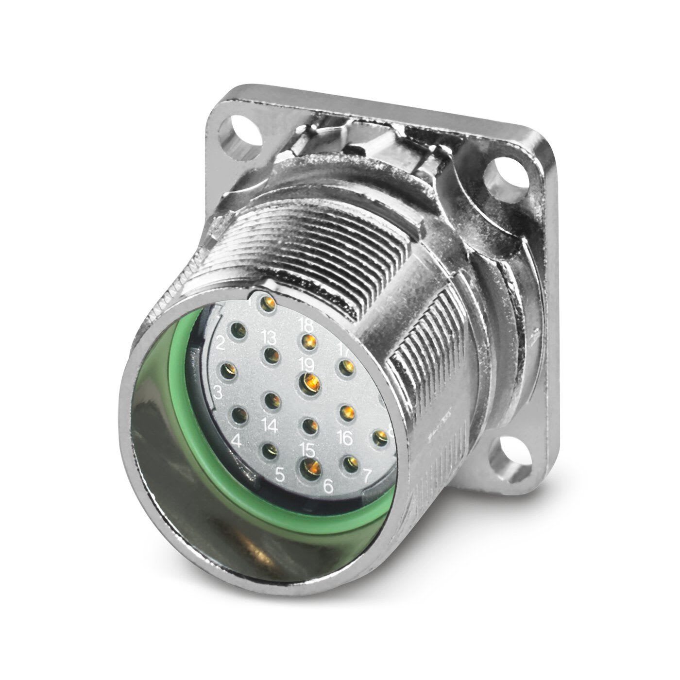 Phoenix Contact - M23-19S1N12W500S - Embases paroi avant - M23-19S1N12W500S