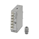 Phoenix Contact - Boitier optique FDX20 DIN - 6 LC Duplex - OM1 - pré-équipé