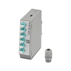 Phoenix Contact - Boitier optique FDX20 DIN - 6 LC Duplex - OM3 - pré-équipé