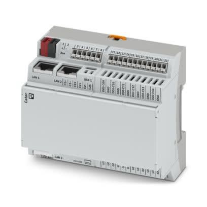 Phoenix Contact - Contrôleur Catan avec 14 E/S, Ethernet, RS-485, USB-C, TP, SPE